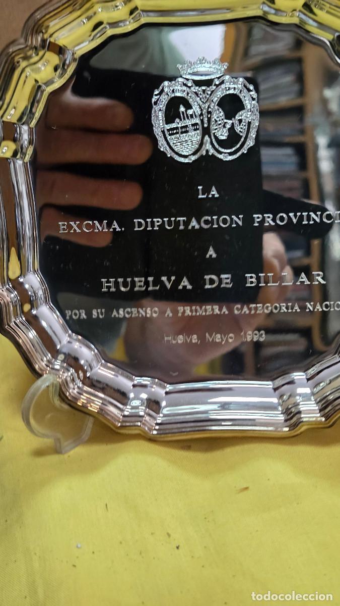 Vintage: bandeja de alpaca trofeo - Foto 3
