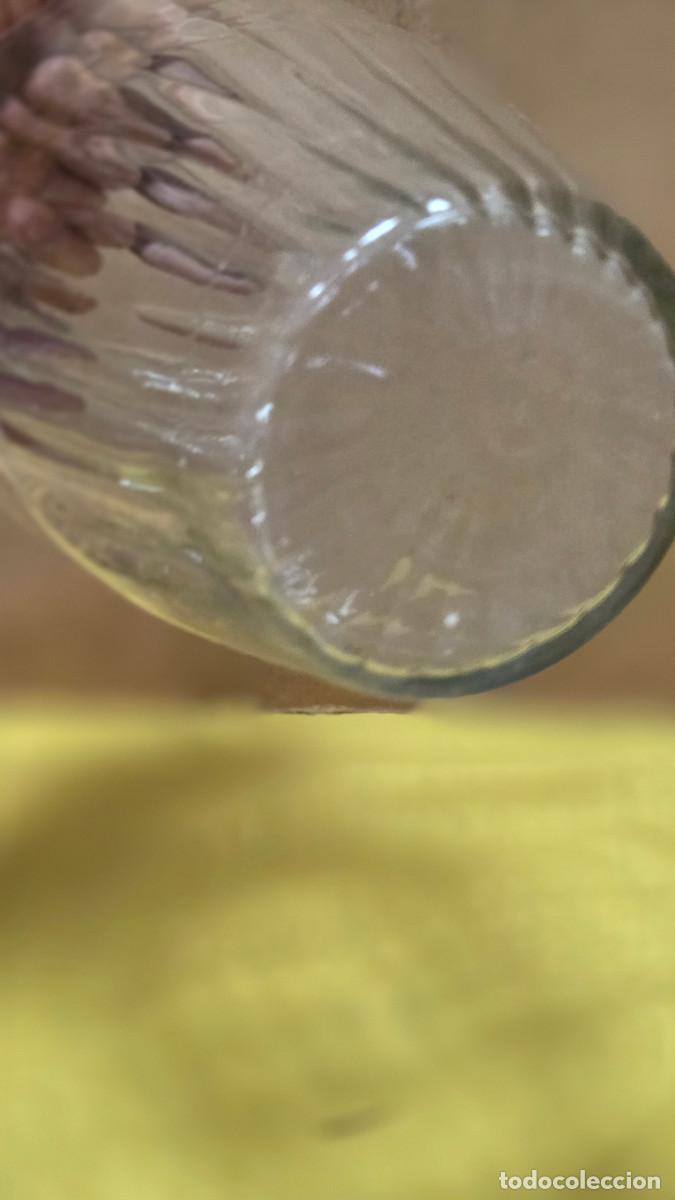 Vintage: jarron de cristal transparente - Foto 3