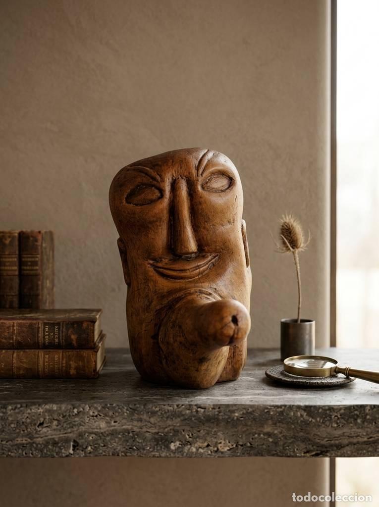 Vintage: TALLA DE TRONCO DECORATIVO
