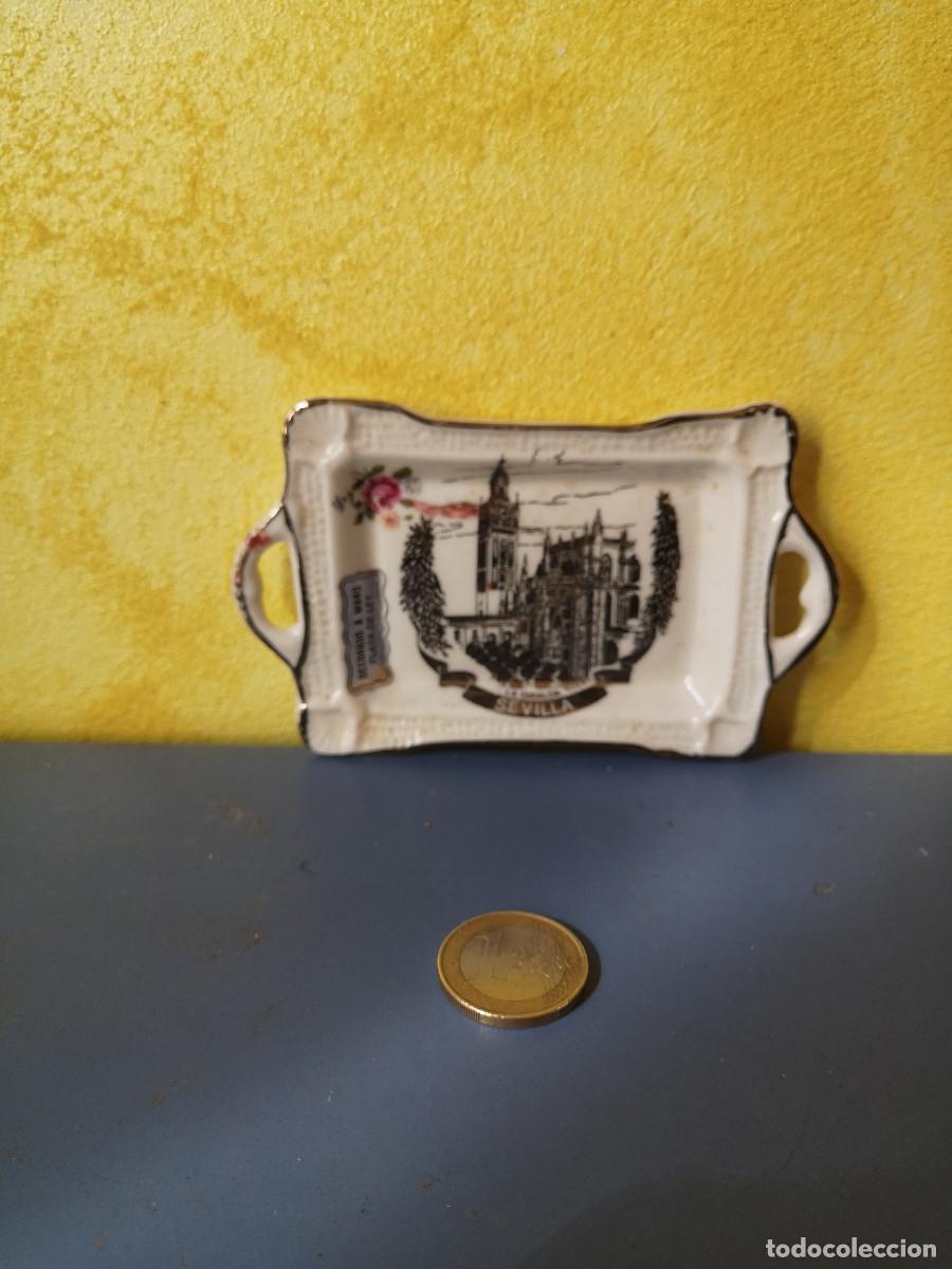 Vintage: BANDEJITA CERAMICA RECUERDO DE SEVILLA