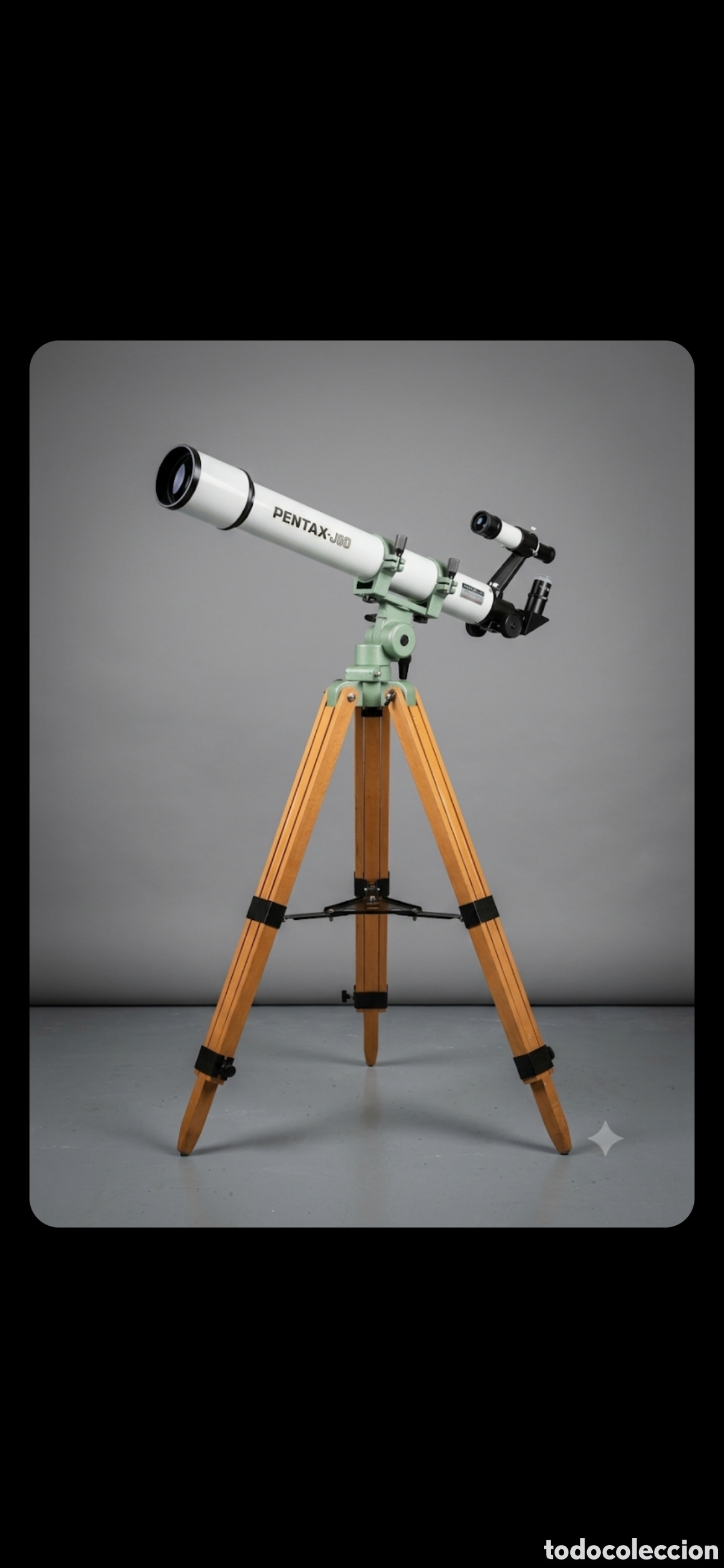 Vintage: Telescopio Pentax J-60 Japones Colecci&oacute;n + 3 Oculares (OR 6mm, K 12.5mm, K 25mm)