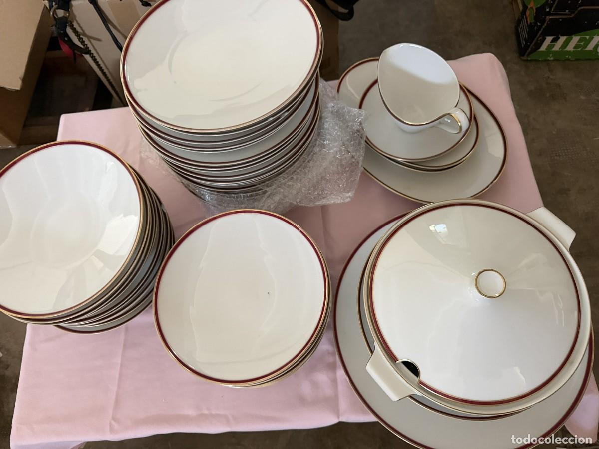 Vintage: Vajilla vintage alemana H&C Heinrich Selb Bavaria &ndash; servicio de 41 piezas + 11 de reposici&oacute;n
