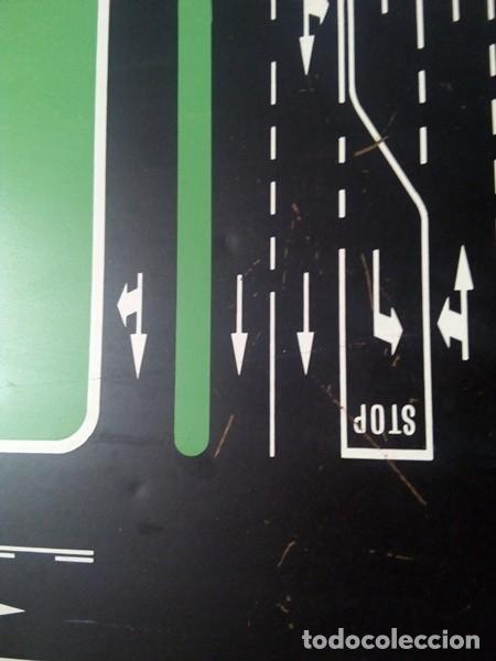 Vintage: Gran panel met&aacute;lico de autoescuela - Foto 3