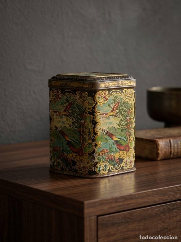 Vintage: ANTIGUA LATA DE T&Eacute;..