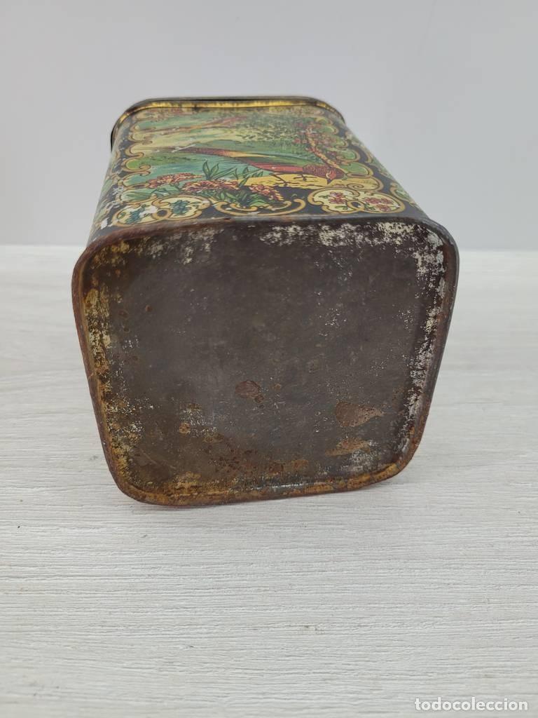 Vintage: ANTIGUA LATA DE T&Eacute;.. - Foto 8