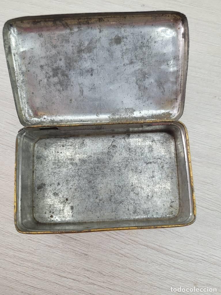 Vintage: CAJA DE HOJALATA LITOGRAFIADA - Foto 4