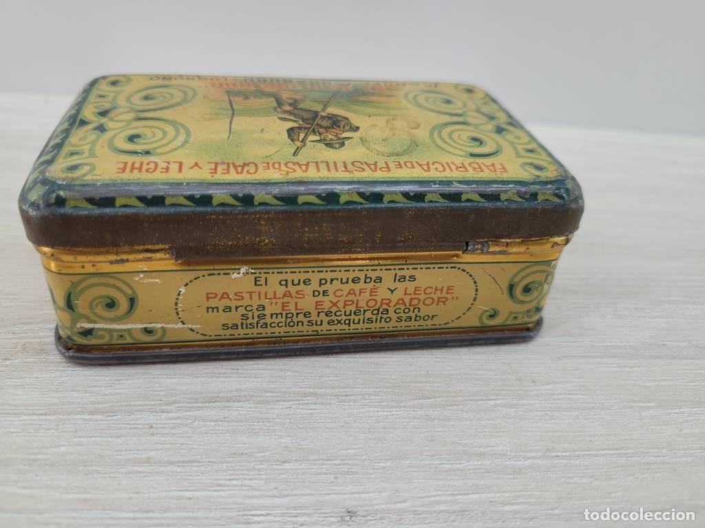 Vintage: CAJA DE HOJALATA LITOGRAFIADA - Foto 5