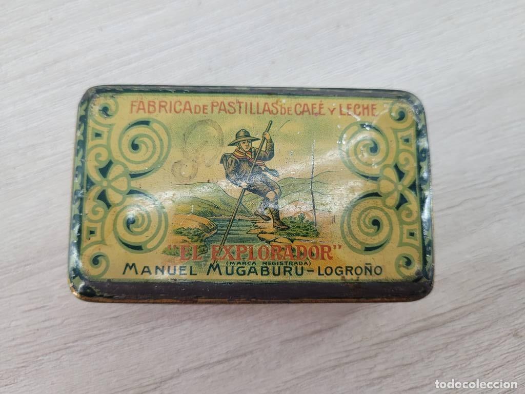 Vintage: CAJA DE HOJALATA LITOGRAFIADA - Foto 7