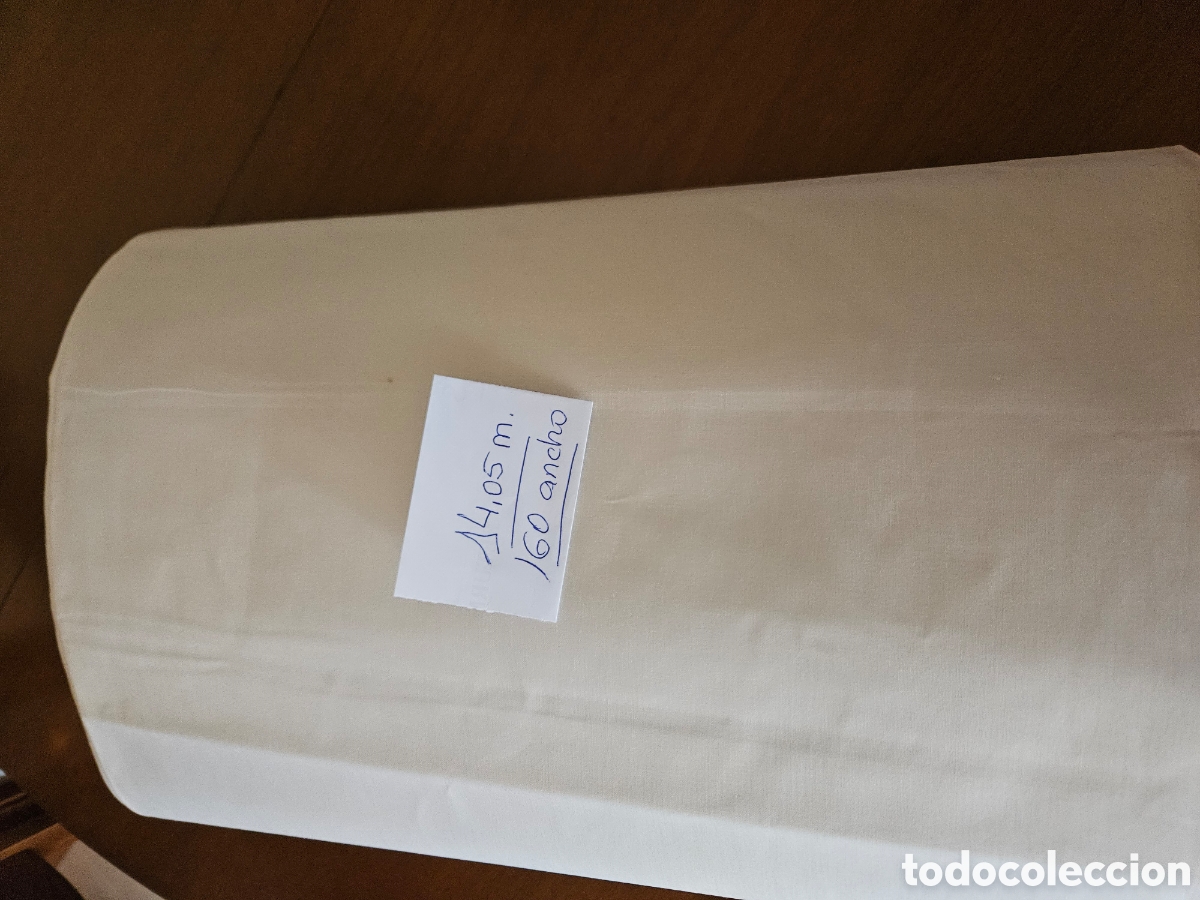 Vintage: Pieza de tela vintage Viuda de J. Tolr&aacute; - 100% Algod&oacute;n - 14,05 m x 1,60 m