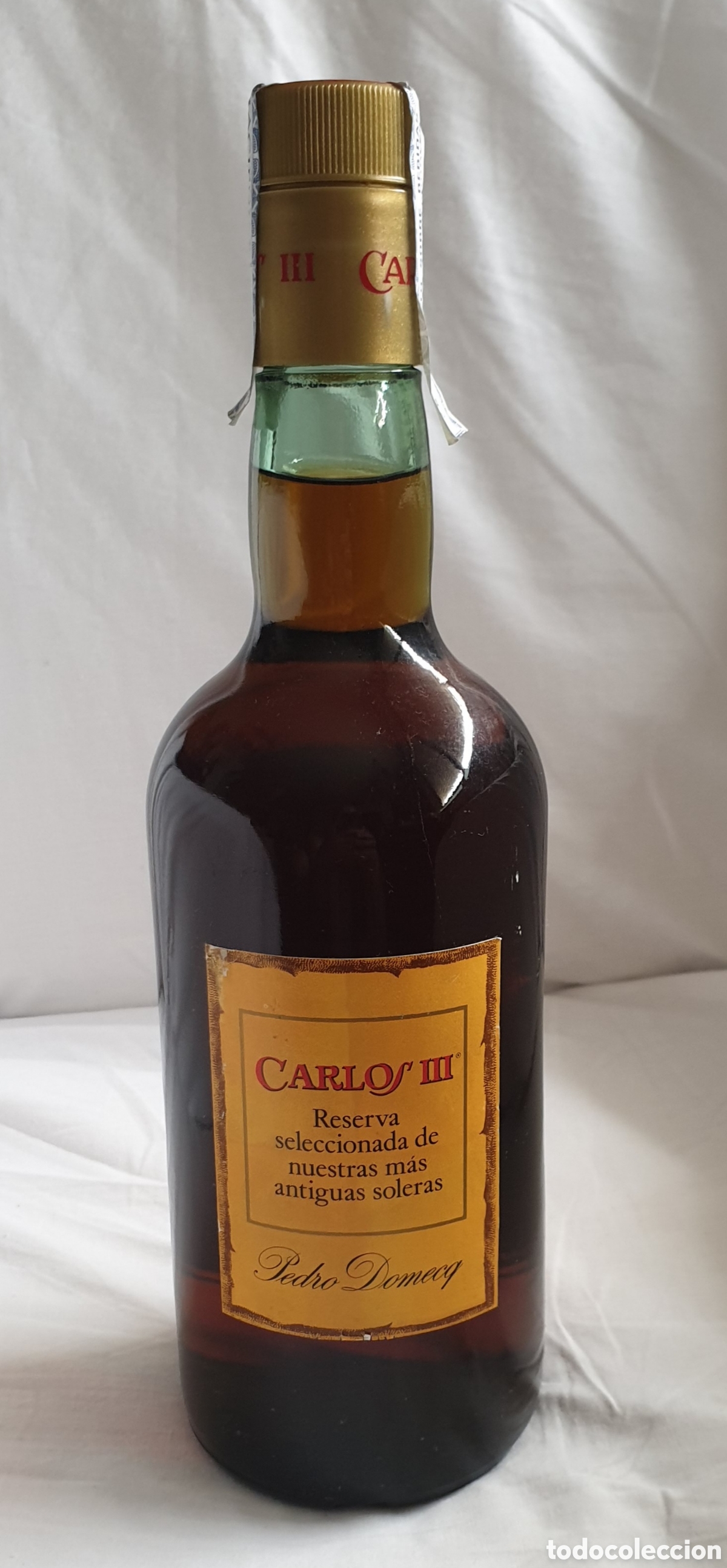 Vintage: Brandy Carlos III (sin abrir) - Foto 2