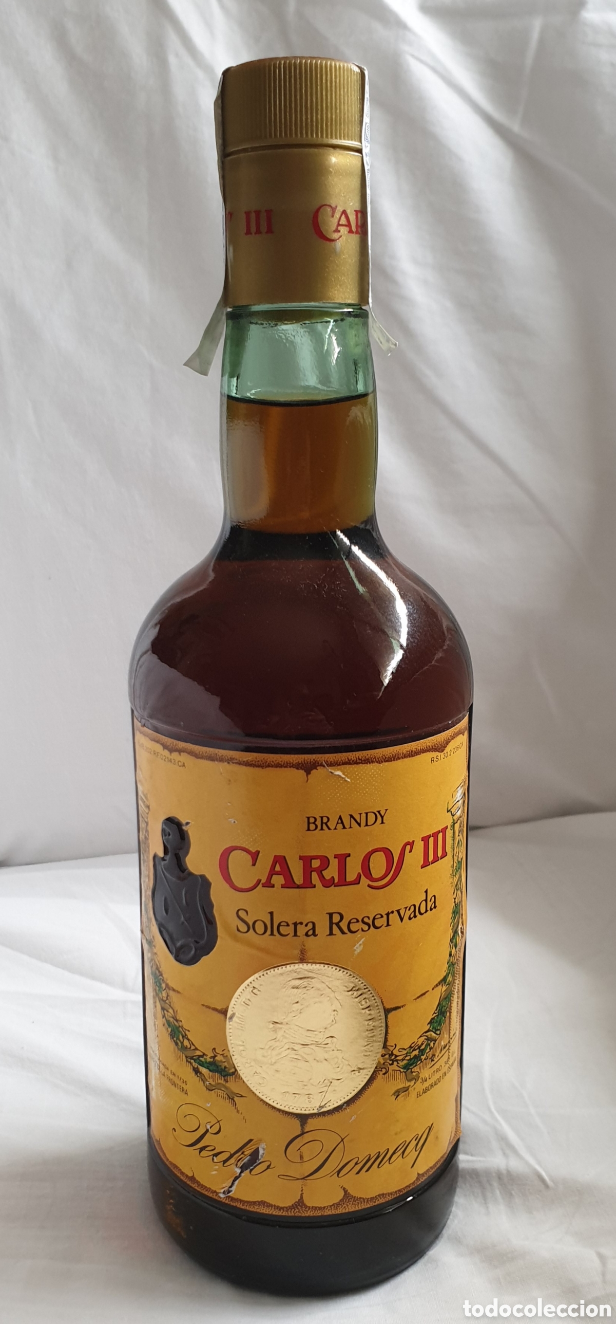Vintage: Brandy Carlos III (sin abrir)