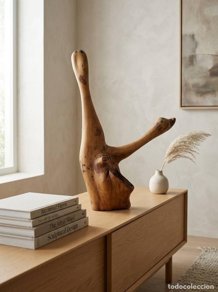 Vintage: ESCULTURA MADERA JAIME GEA