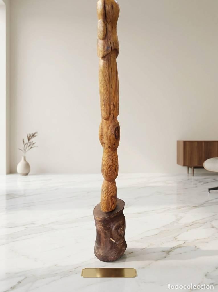 Vintage: TALLA DECORATIVA DE MADERA