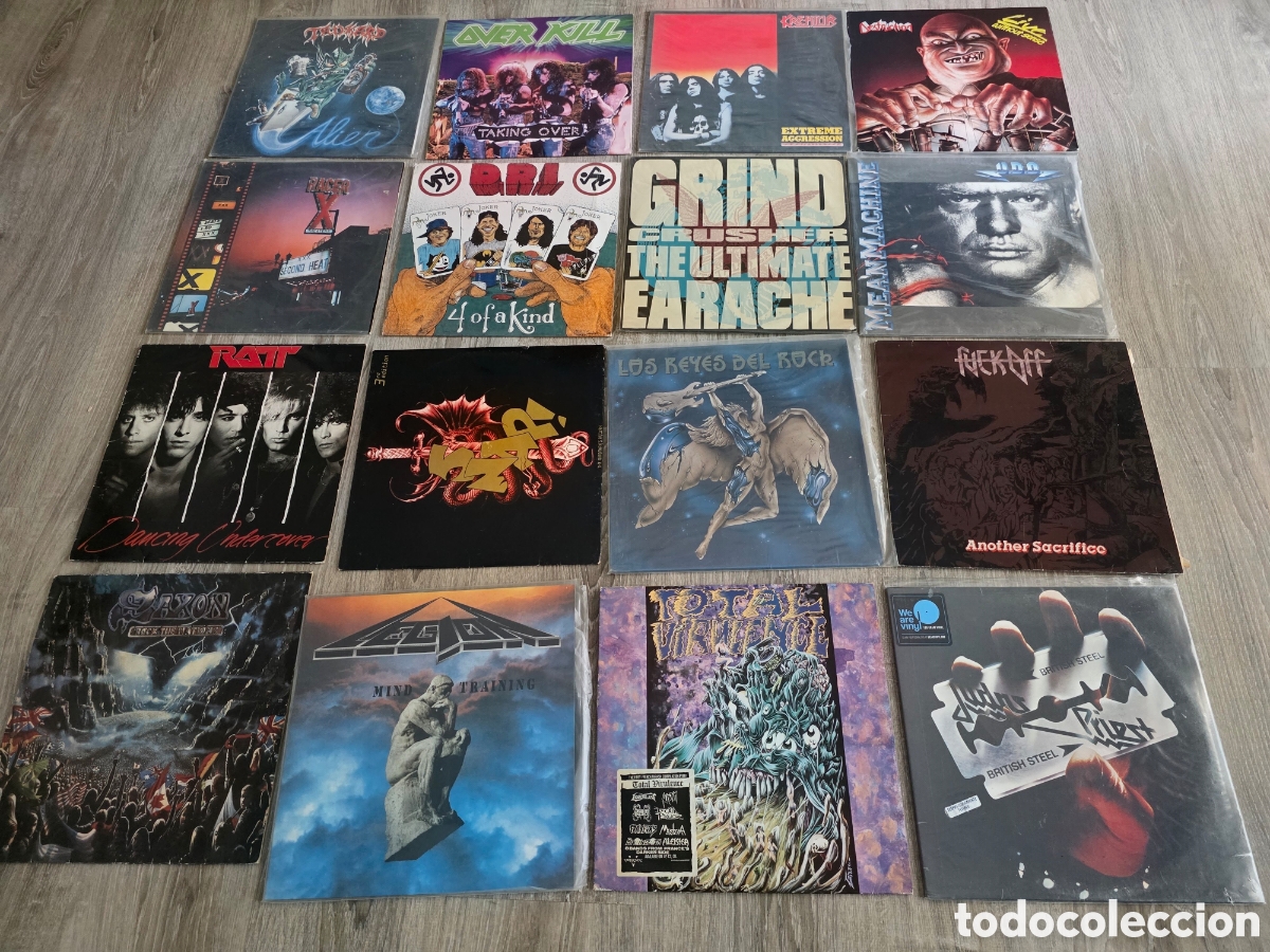 Vintage: Lotazo 36 discos de vinilo LP Rock, Heavy, Pop y Cl&aacute;sicos