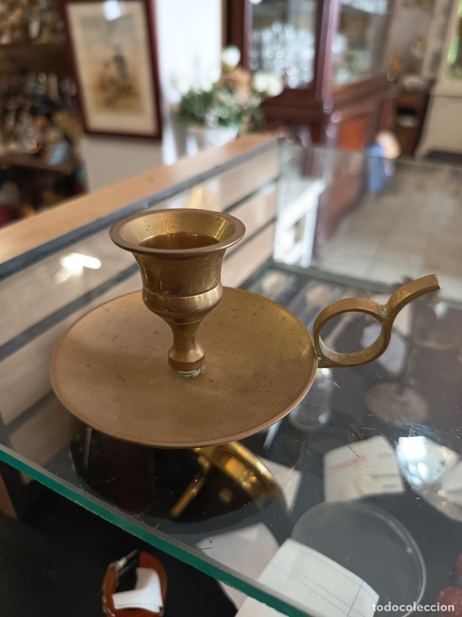 Vintage: Palmatoria de lat&oacute;n. - Foto 4