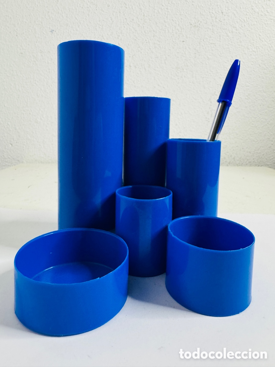 Vintage: Desktop Organiser Space Age Pop Blue Design - Foto 2