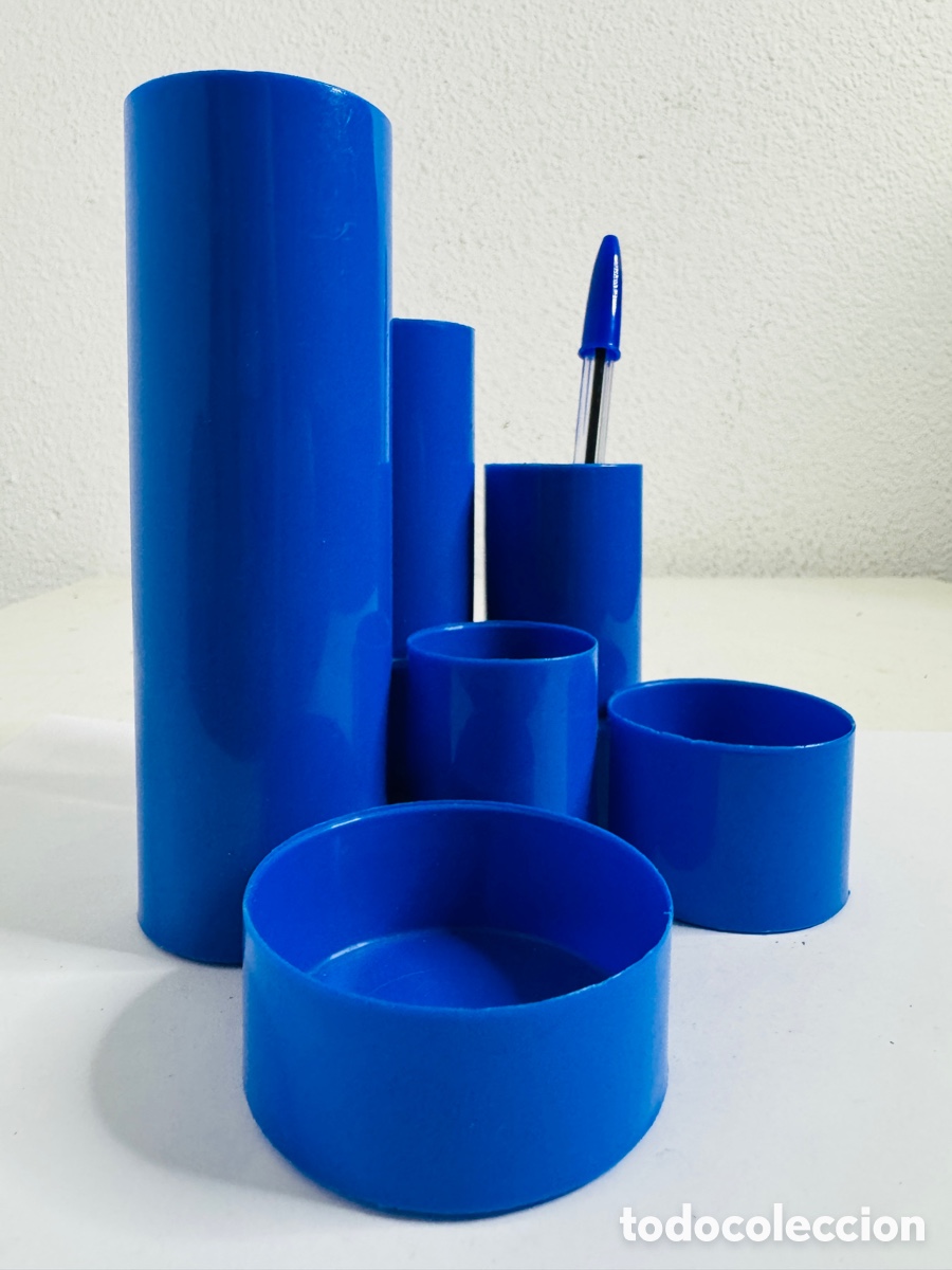 Vintage: Desktop Organiser Space Age Pop Blue Design - Foto 5