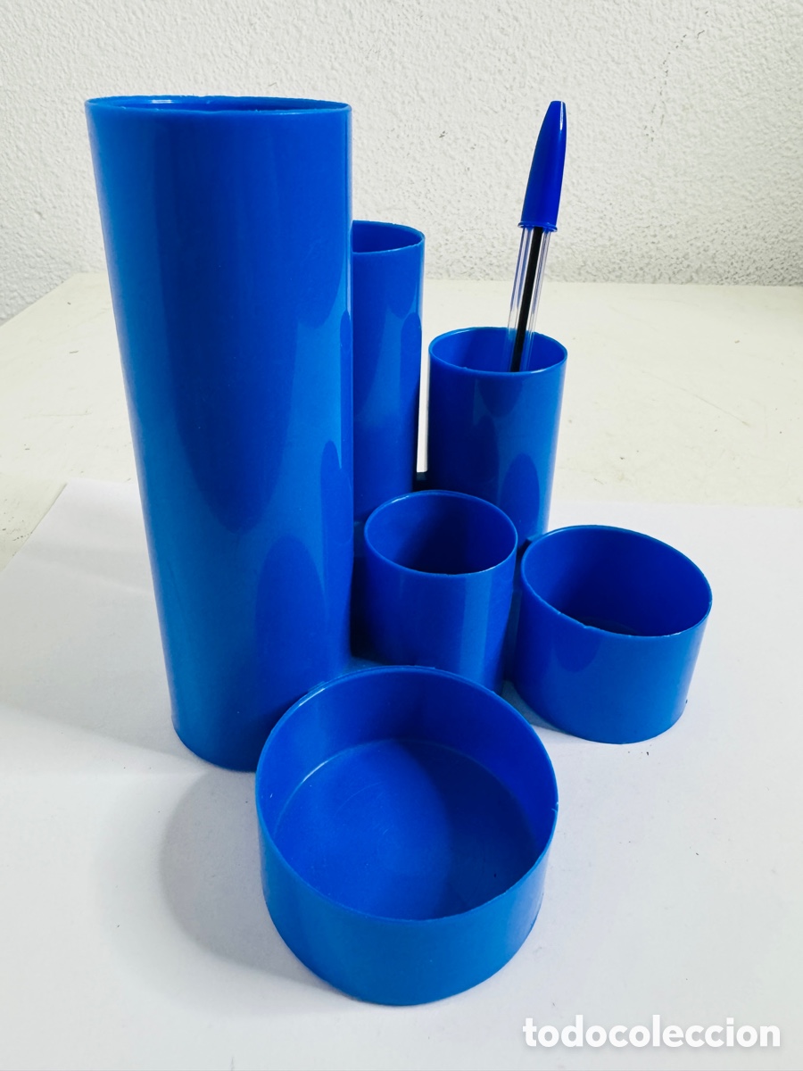Vintage: Desktop Organiser Space Age Pop Blue Design - Foto 6