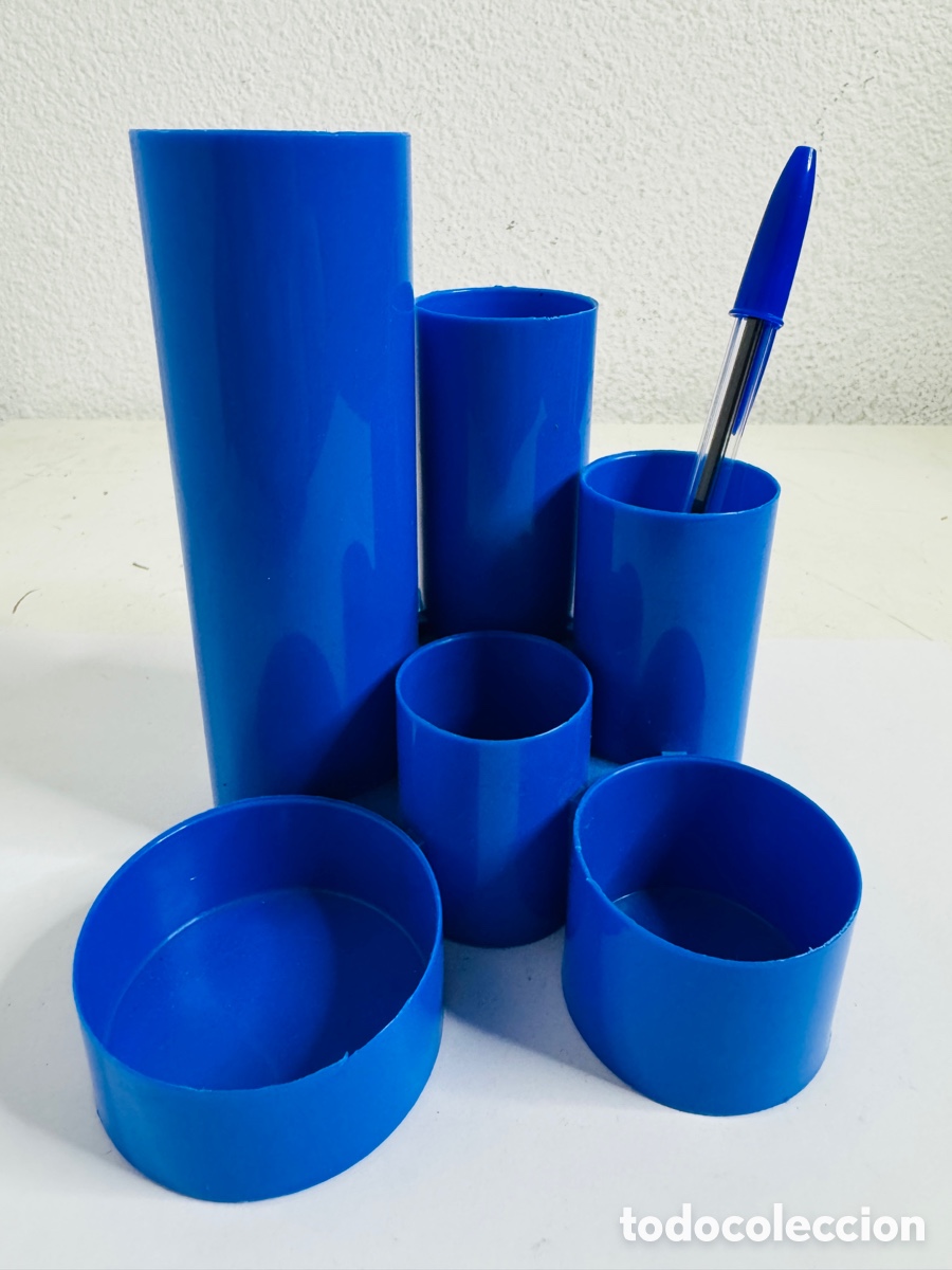 Vintage: Desktop Organiser Space Age Pop Blue Design