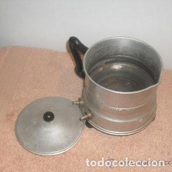 Vintage: Calientaliquidos Antiguo Aluminio Hervidor Electrico Cableado Vintage PEIFER