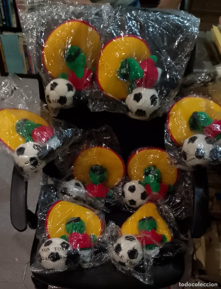 Vintage: Mascote de pel&uacute;cia vintage Pique M&eacute;xico 86 - 8 unidades