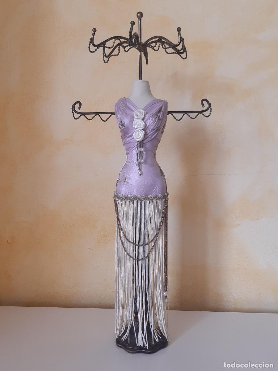 Vintage: Expositor de joies maniqu&iacute; vintage