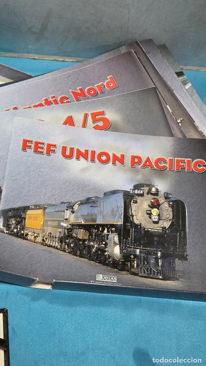 Vintage: libro de coleccion de trenes - Foto 3