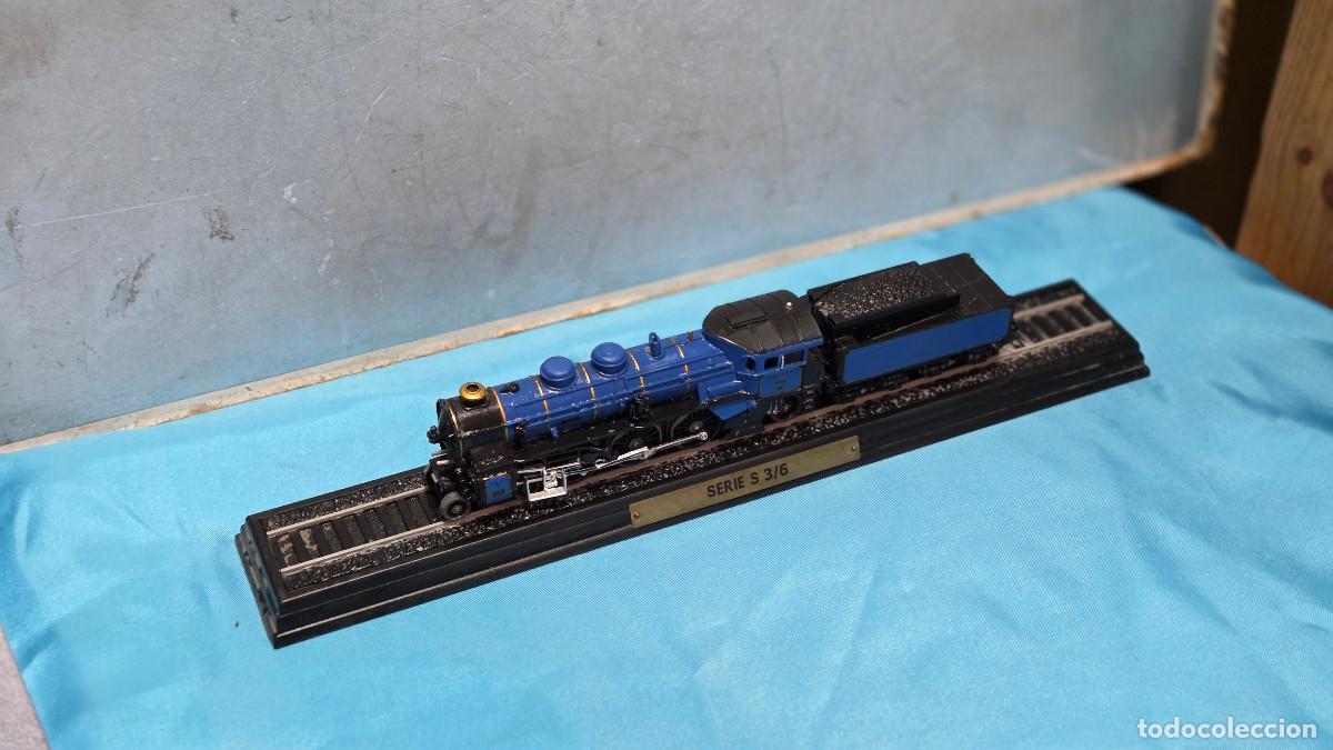 Vintage: maqueta de locomotora de coleccion