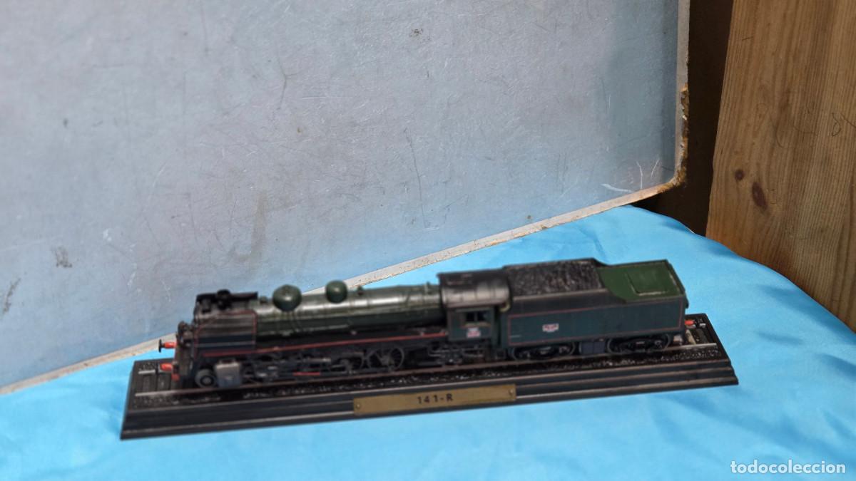 Vintage: maqueta de locomotora de coleccion