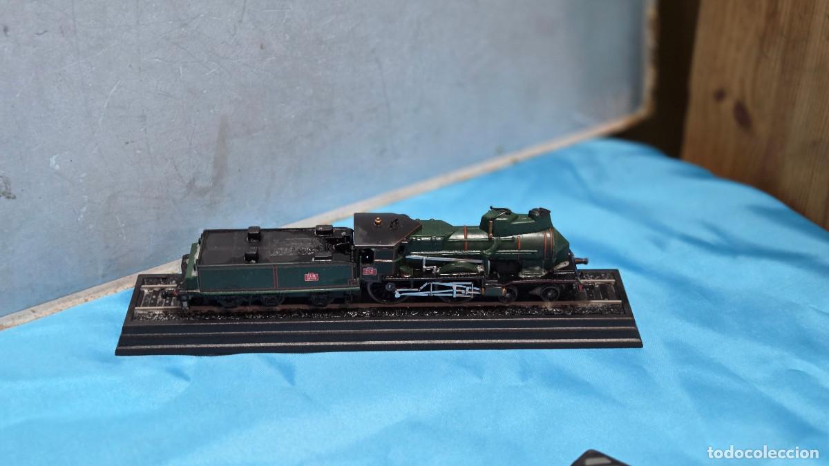 Vintage: maqueta de locomotora de coleccion