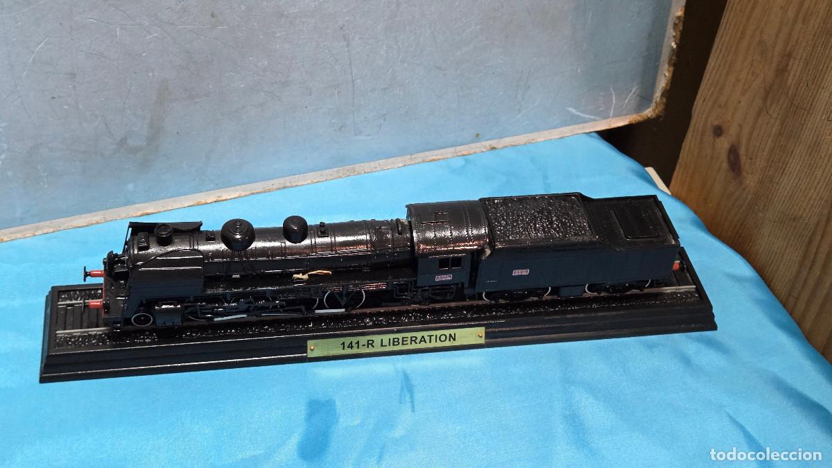 Vintage: maqueta de locomotora de coleccion