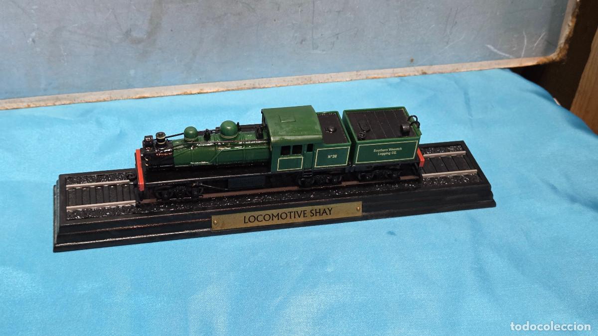 Vintage: maqueta de locomotora de coleccion