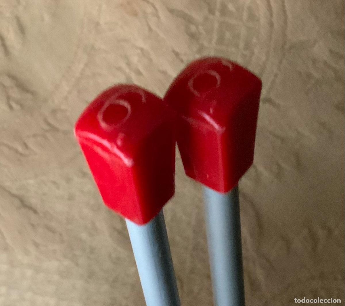 Vintage: ANTIGUAS AGUJAS DE HACER PUNTO, METAL NUM 6