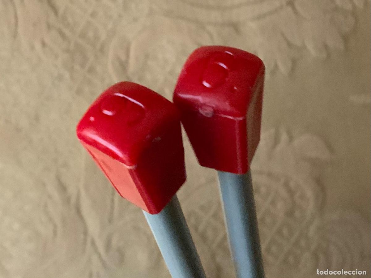 Vintage: ANTIGUAS AGUJAS DE HACER PUNTO, NUM 6
