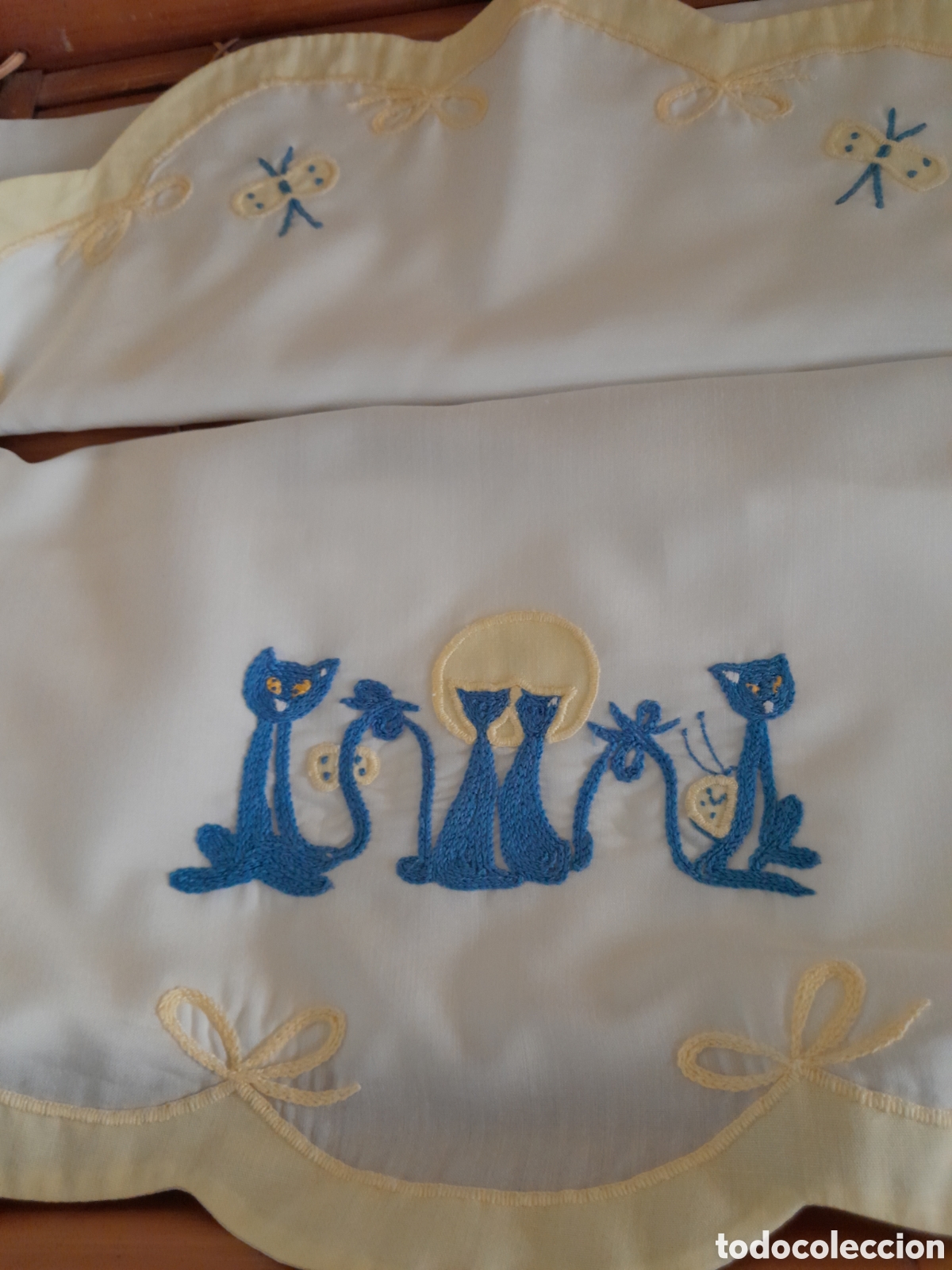 Vintage: Juego de mini cuna o cochecito de bebe vitange