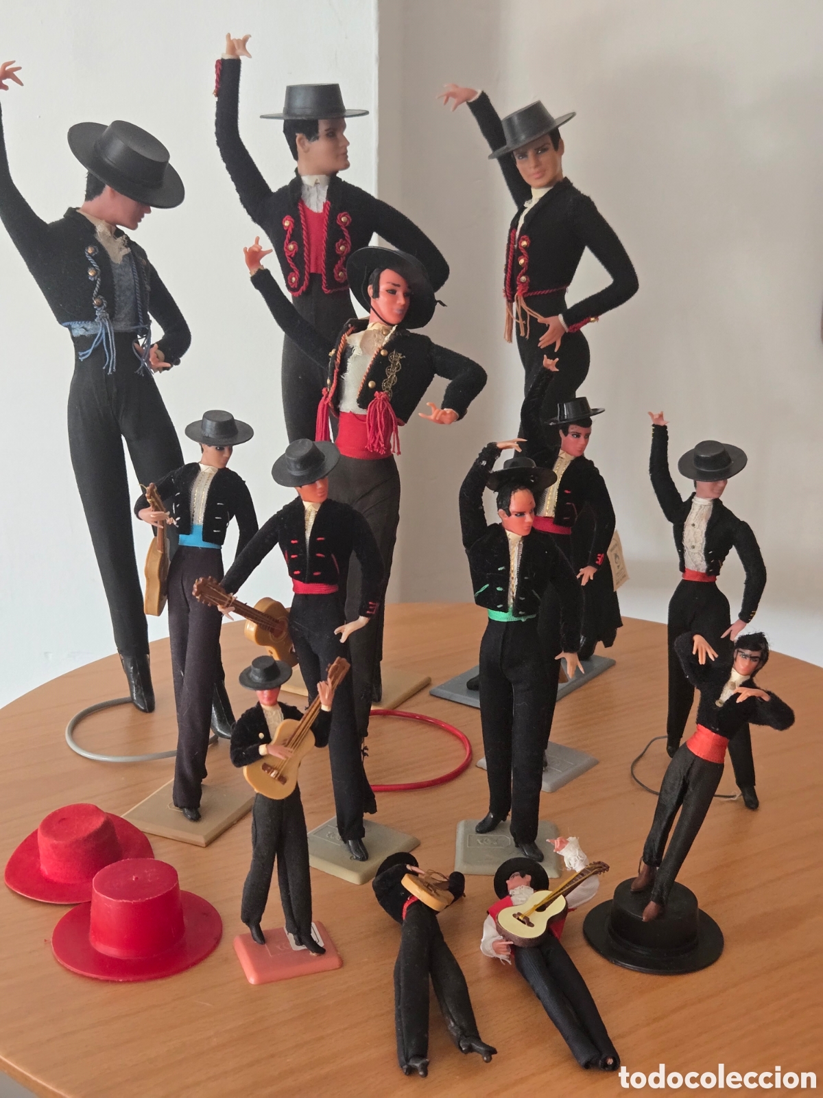 Vintage: Gran lote mu&ntilde;ecos flamencos Mar&iacute;n