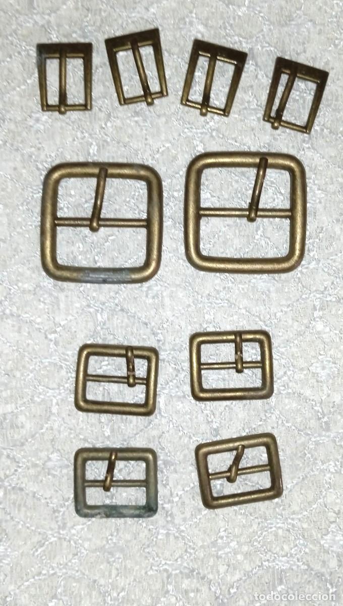 Vintage: LOTE 10 HEBILLAS ANTIGUAS