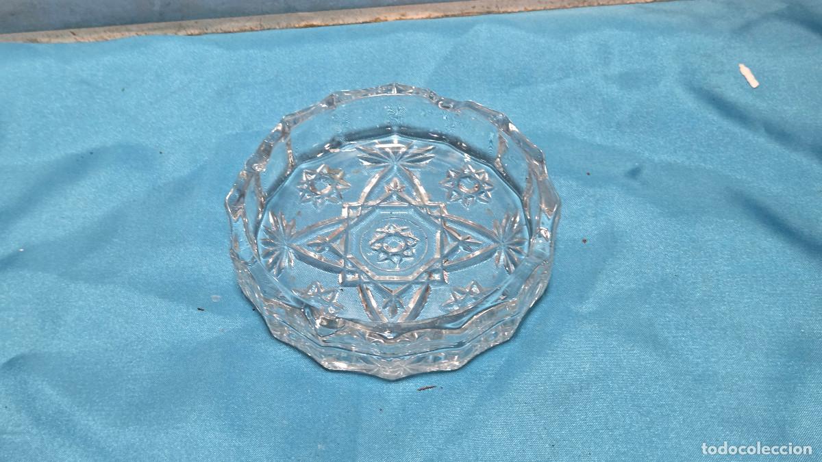 Vintage: cenicero de cristal de la granja - Foto 2