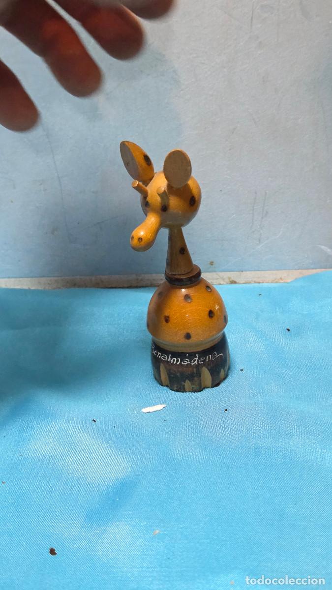Vintage: sacapunta coleccionable de madera