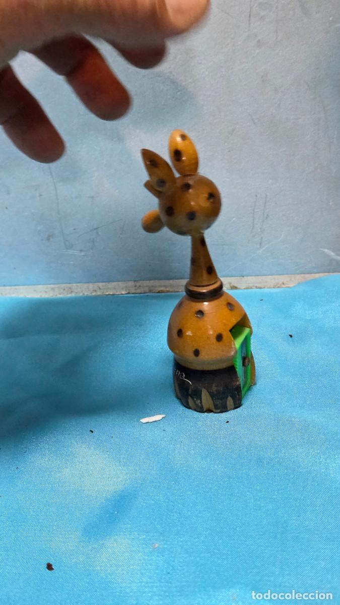 Vintage: sacapunta coleccionable de madera - Foto 4