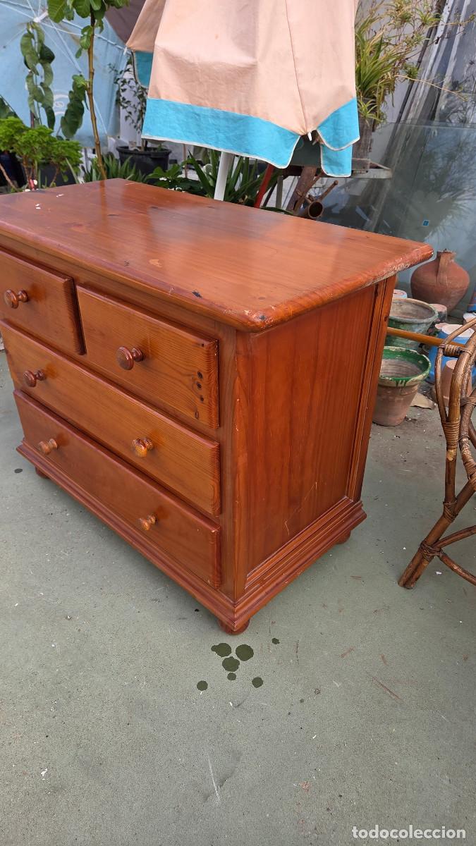 Vintage: comoda de madera provenzal - Foto 2