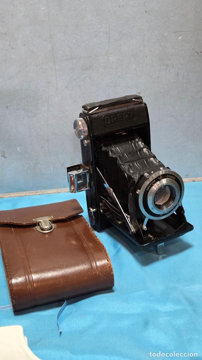 Vintage: camara de fotos de fuelles antiguas