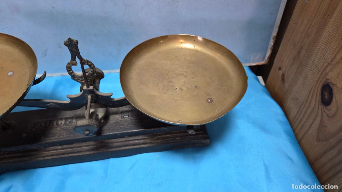 Vintage: balanza antigua de 2 kilos - Foto 2