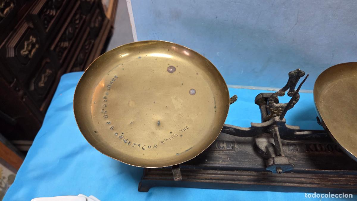 Vintage: balanza antigua de 2 kilos - Foto 3