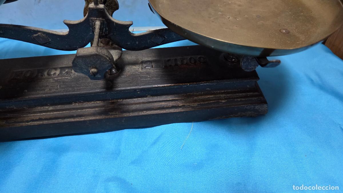 Vintage: balanza antigua de 2 kilos - Foto 4