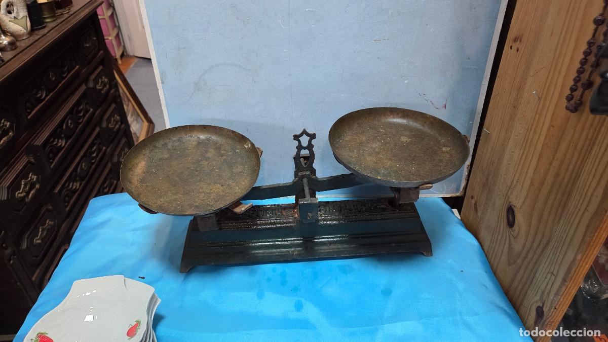 Vintage: balanza de 5 kilos antiguas