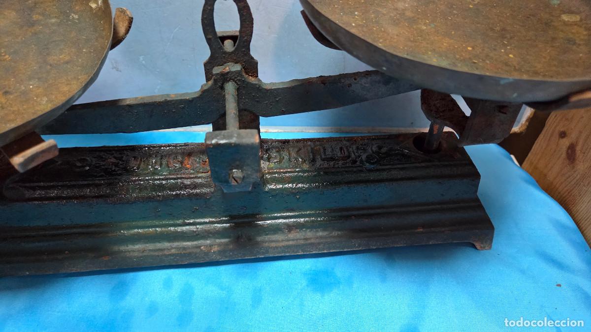 Vintage: balanza de 5 kilos antiguas - Foto 3