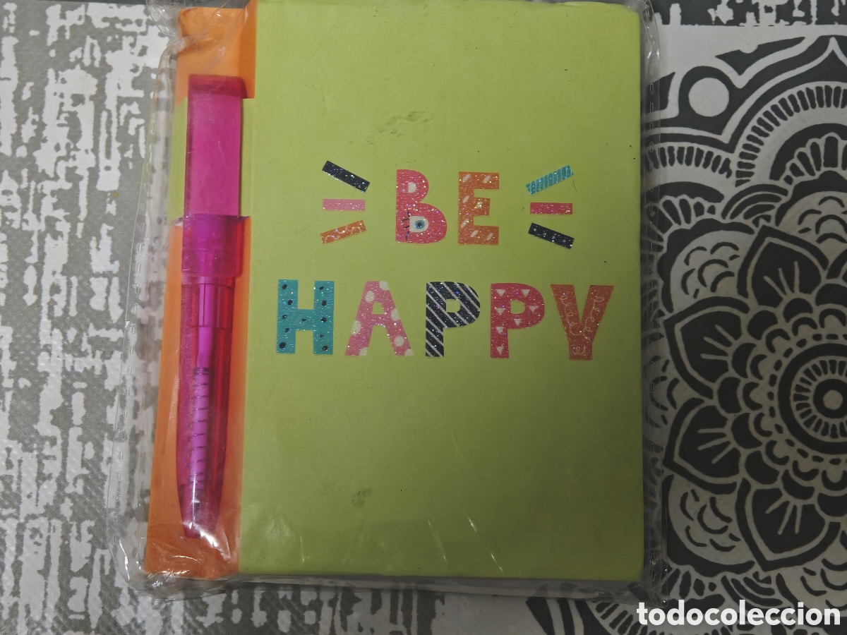 Vintage: Libreta y bol&iacute;grafos nuevos ni&ntilde;os