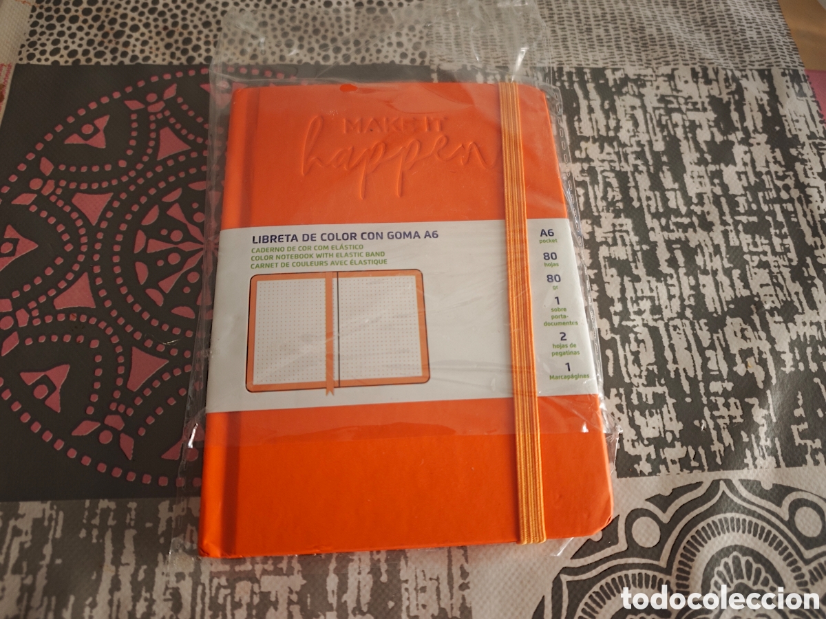 Vintage: Libreta con goma Blod para notas nueva - Foto 2
