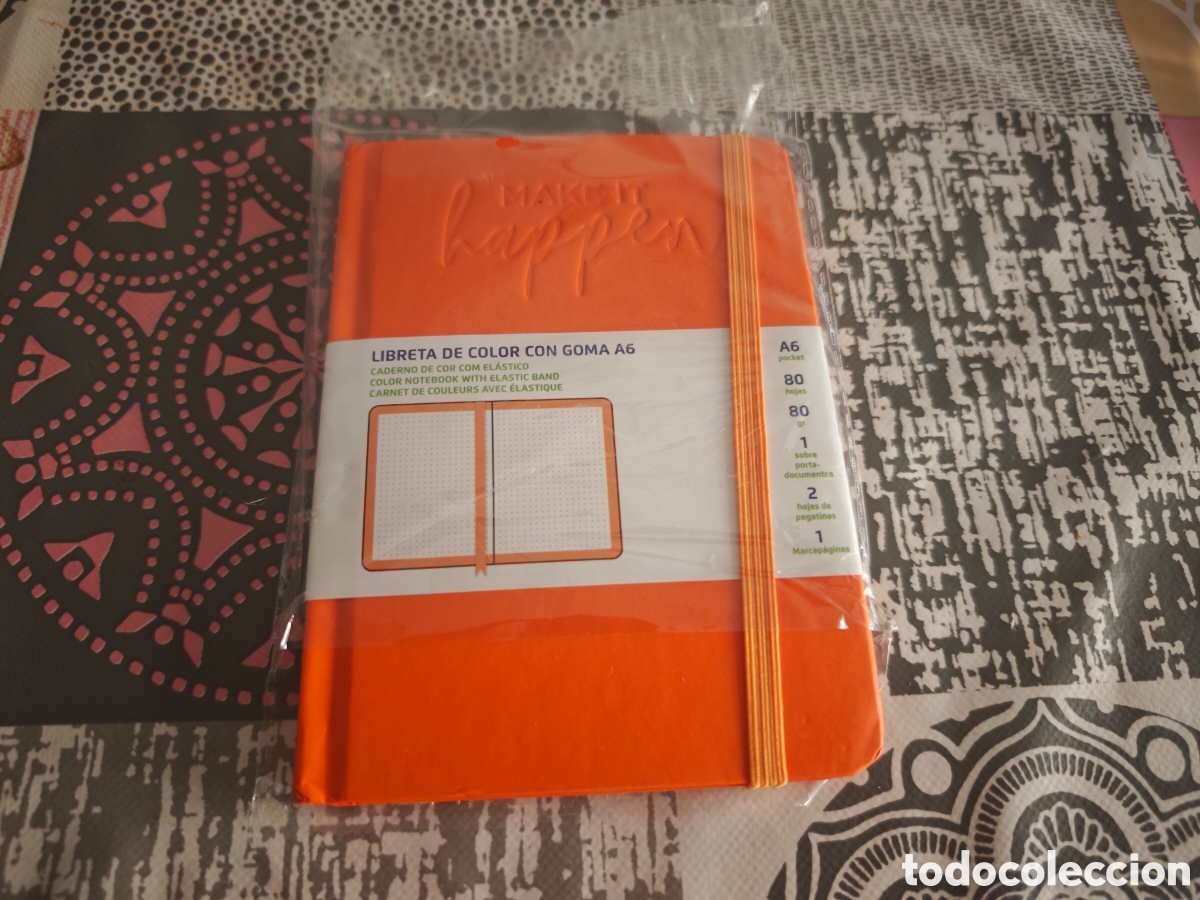 Vintage: Libreta con goma Blod para notas nueva - Foto 4